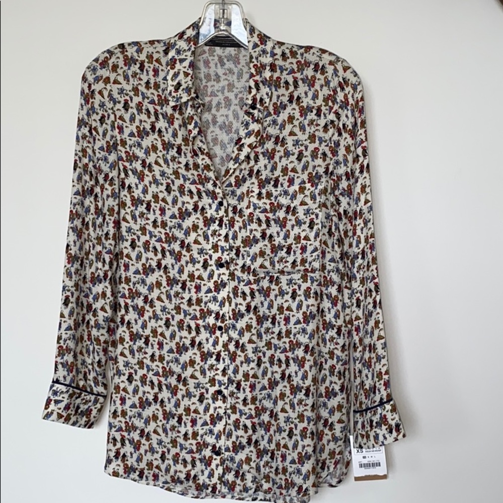 NWT⭐️Zara long sleeve top